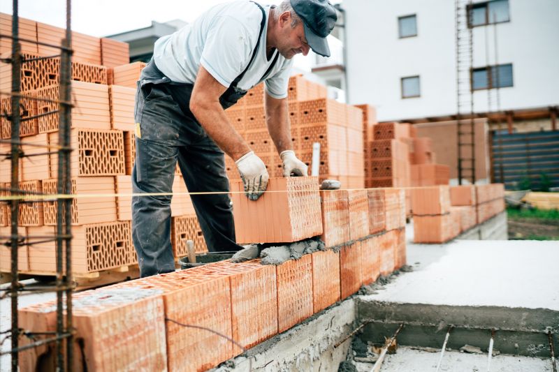Residential Brick Installation detail